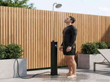 Solar Shower with Shower Head PVC, ABS, Zinc Alloy Black 42039808