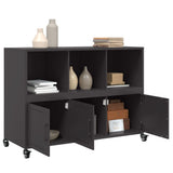 Sideboard Black 100.5x39x72 cm Steel 846734