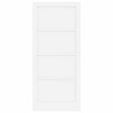 Interior Door White 93 x 211 cm Plywood 42052401