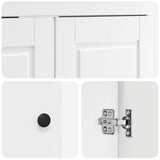 Bathroom Furniture Set White 56 x 37.5 x 81 cm Engineered Wood 3404124