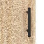 Highboard Sonoma Oak 69.5x34x180 cm Engineered Wood 3189472
