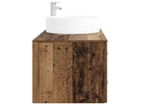Bathroom Furniture Set 2 pcs Old Wood Engineered Wood 3404014