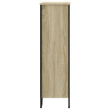 Bookcase Sonoma Oak 80x31x106 cm Engineered Wood 848625
