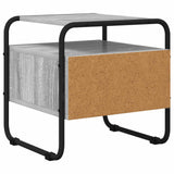 Bedside Cabinet Grey Sonoma 40 x 39.5 x 40 cm Engineered Wood 8007677