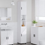 Bathroom Cabinet White 30 x 35 x 192 cm Engineered wood & Metal 883334