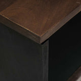 Bedside Cabinet Walnut 50 x 33 x 62 cm Solid Acacia wood 4018018