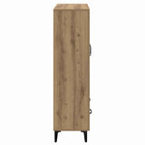 Highboard Artisan Oak 70 x 31 x 115 cm Engineered Wood and Iron 880861