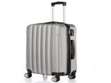 3 Pcs Suitcase Lightweight ABS Carry-on Hand Luggage 4 Spinner Wheels Trolley Case 39703838