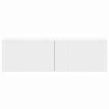 TV Wall Cabinet 98 x 31 x 29.5 cm White Engineered Wood 892229