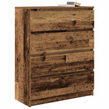 Sideboard Old Wood 80x35x99 cm Engineered Wood 3328487