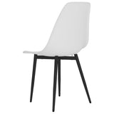 Dining Chairs 4 pcs White PP 338043