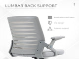 44-53.5cm Adjustable Height Work Chair, with Mesh Back - Grey T3398P377465