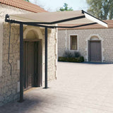 Awning Post Set Anthracite 300x245 cm Iron 315099