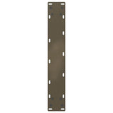 Dining Table Legs U-Shaped 2 pcs Natural Steel 50x cm Steel 4013179