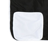 Kids' Loft Bed with Curtains without Mattress White&Black 90x190cm 3206976