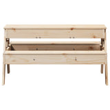 Picnic Table with Sandpit for Kids Solid Wood Pine 832592