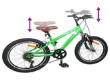 Mountain Bike 20 Inches 6-Speed for 5-8 Years Old Green 42009742