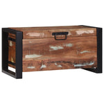 ZNTS Storage Chests 60x30x30cm Solid Reclaimed Wood and Metal 4015972