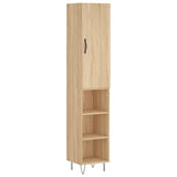 Highboard Sonoma Oak 34.5x34x180 cm Engineered Wood 3199012