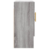 Wall Cabinet Grey Sonoma 60x31x70 cm Engineered Wood 829898