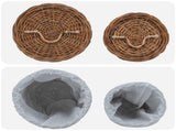 Laundry Basket 2 pcs Brown 42020974