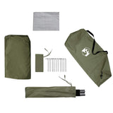 Shower Tent Olive Green Waterproof 4009476