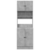 Kitchen Cabinet Concrete Grey 60x50x180 cm Engineered Wood 3276640