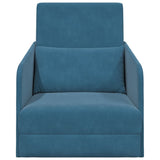 Sofa Bed Blue 65 x 80 x 83 cm Velvet 4106647