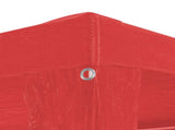 Party Tent Red 300 x 300 x 255 cm PE and Steel 42032988