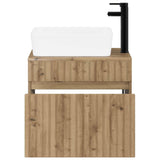 Bathroom Furniture Set Artisan Oak Engineered Wood 3404309