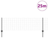 Fence and Post Grey 0.6 x 25 m Steel 3336115