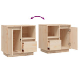 Bedside Cabinet 50x34x50 cm Solid Wood Pine 814479