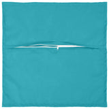 Cushion with Pillow HOUTEN 12 pcs Turquoise Polyester 934857