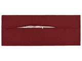Cushion with Pillow HOUTEN 12 pcs Wine Red Faux Linen 933825