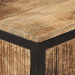 Console Table 100x35x70 cm Solid Rough Wood Mango 374077