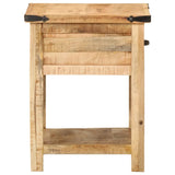 Bedside Cabinet 40x40x50 cm Solid Wood Mango 372716