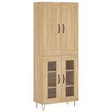 Highboard Sonoma Oak 69,5x34x180 cm Engineered Wood 3199652