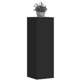 Plant Stands 2 pcs Black 33x33x100 cm Engineered Wood 3307883