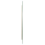 LED Bathroom Mirror Transparent 60 cm Tempered Glass 42045847