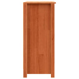 Sideboard Wax Brown 70 x 35 x 80 cm Solid Pine Wood 869898