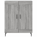 Sideboard Grey Sonoma 69.5x34x90 cm Engineered Wood 830218