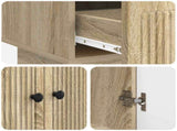 Sideboard Sonoma Oak 66 x 34.5 x 95 cm Engineered Wood 893977