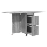 Dinning Table 2 pcs 140 x 80 x 77 cm Engineered Wood 3424937