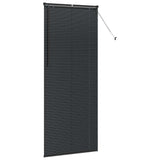 Venetian Blinds Height Adjustable Black 220 x 90 cm Aluminium 42006170