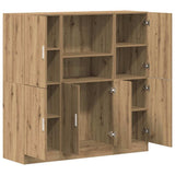 3 Piece Kitchen Cabinet Set Artisian Oak Engineered Wood 3324159