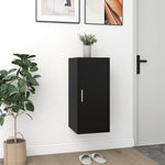 ZNTS Shoe Cabinet Black 32x35x70 cm Engineered Wood 808956