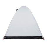 ZNTS Camping Tent Dome 2-Person White Blackout Fabric Waterproof 94330