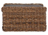 Coffee Table Natural 45 x 45 x 45 cm Solid Mahogany Wood 42011578