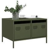 TV Cabinet Olive Green 68x50x43.5 cm Cold-rolled Steel 851242