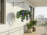 Artificial Flowers Purple 66 x 75 x 70 cm PE and Steel 42042383